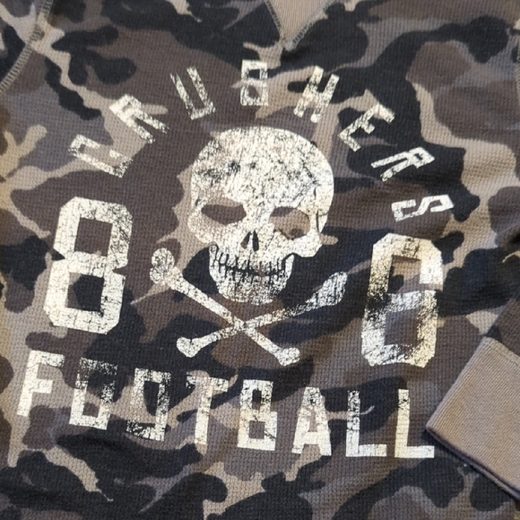 Arizona Jean Company Blue, Yellow, and Camouflage Long Sleeve Tees - Picture 8 of 9